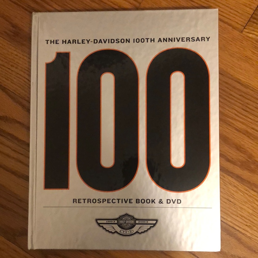 Harley-Davidson 100 Years Retrospective Book and DVD